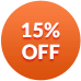 15% Off