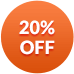 20% off