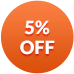 5% Off