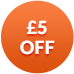 £5 Off