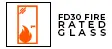FD30 Fire Rated Glass
