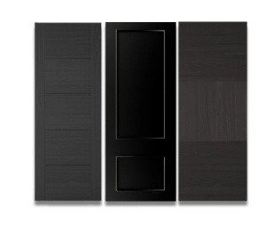 Black Fire Doors