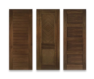 Walnut Fire Doors