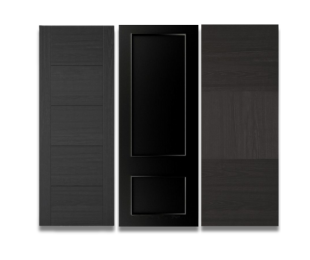 Black Fire Doors