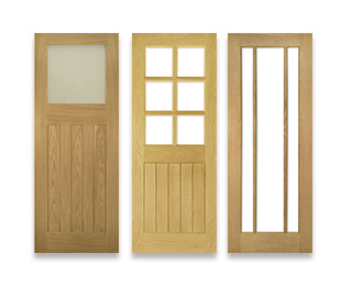 Oak Glazed Doors