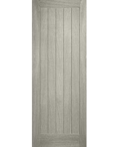 Cottage Light Grey Prefinished Laminate Internal Door