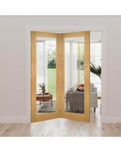 Walden Glazed Oak Internal Door Fold Kit