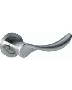 Malaga Satin Nickel Door Lever