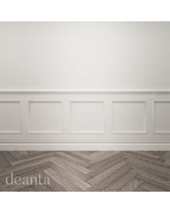 Deanta White Primed Balmoral Wall Panelling