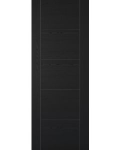 Vancouver Black Laminated Internal Door
