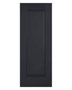 Eindhoven Black Primed 1 Panel Internal Door