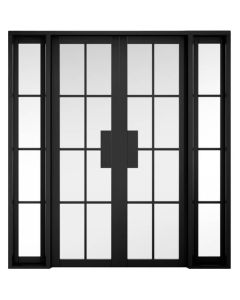 Malvern Black W6 Prefinished Room Divider