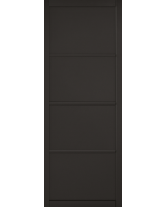 Soho Black 4P Internal Door