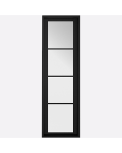 Demi Panel Black Primed Soho W8 - 1981 x 579mm