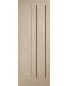 Mexicano Prefinished Blonde Oak Fire Door