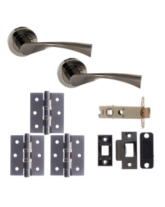 Colorado Door Lever - Black Nickel Pack