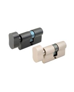 Cylinder Lock With Key & Knob