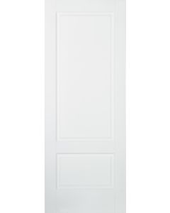 2 Panel Smooth White Moulded Door