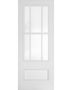 Canterbury Internal White Primed Glazed Door