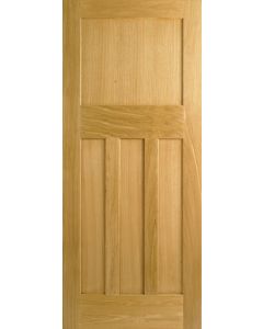 DX30 1930's Style Oak Veneer Internal Door