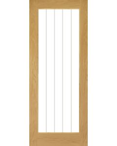 Mexicana Ely 1 Lite Prefinished Oak Door