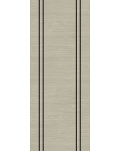 Light Grey Flush Vertical Inlay Prefinished Internal Door