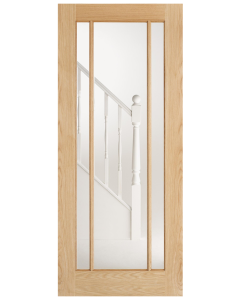 Lincoln Glazed Oak French Door