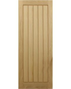 Mexicano Modern Veneer Oak Door