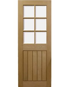 Mexicano Internal Engineered Glazed Oak Door