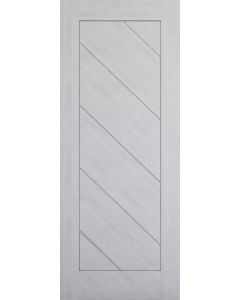 Torino Prefinished Light Grey Ash Door
