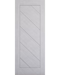 Torino Prefinished Light Grey Ash Door