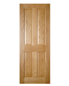 Bespoke Bury Victorian 4 Panel Oak Door