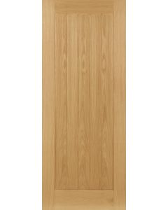 Mexicana Prefinished Boarded Veneer Oak Door