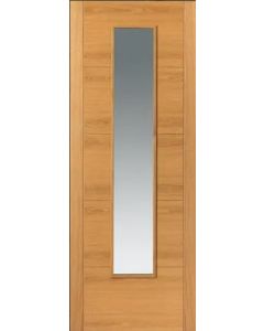 Emral Prefinished Oak Glazed Internal Door