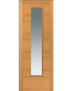 Emral Prefinished Oak Glazed Internal Door