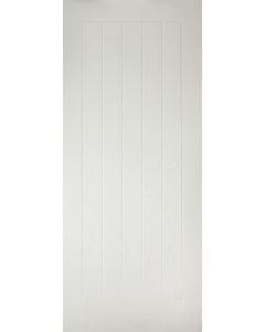 Mexicano White GRP External Door