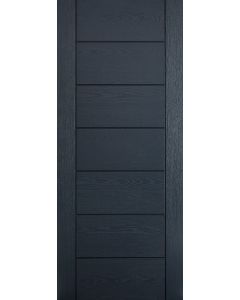 Modica Grey 7 Panel GRP External Door
