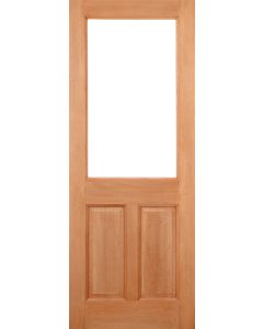 2XG Unglazed Hardwood External Door