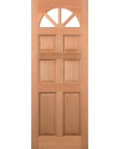 Carolina Unglazed 6P Hardwood External Door