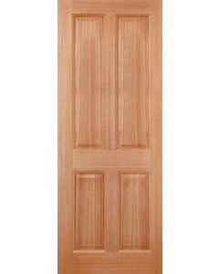 Colonial 4 Panel Hardwood External Door