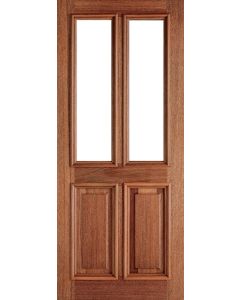 Derby Unglazed 2L Hardwood External Door