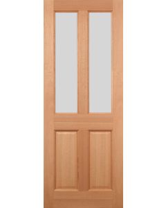 Malton Frosted Glazed Hardwood External Door