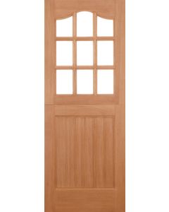 Stable Unglazed 9L Hardwood External Door