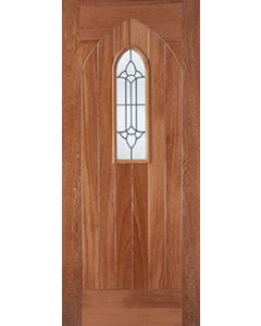 Westminster Leaded Glazed 1L Hardwood External Door