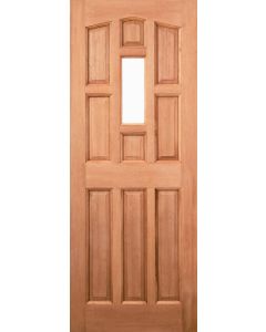 York Unglazed Hardwood External Door