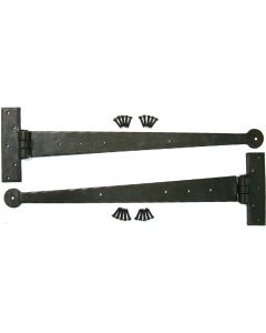 Handforged T Hinge Pair - Various Sizes