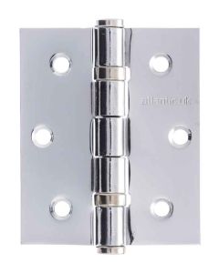 Polished Chrome 3" Butt Hinge Pair