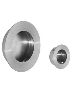 Flush Door Pull Pack Stainless Steel