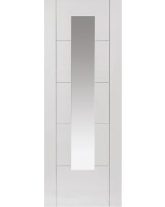 Emral White Prefinished Glazed Internal Door