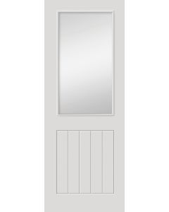 Thames White Primed Half Light Glazed Internal Door